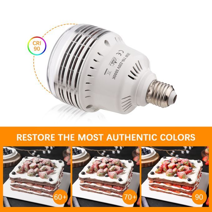 35W LED Light 5500K Photography Lamp Energy-saving