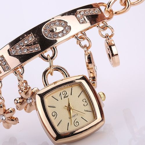 Hot Selling Luxury Stainless Steel Women Bracelet Watches