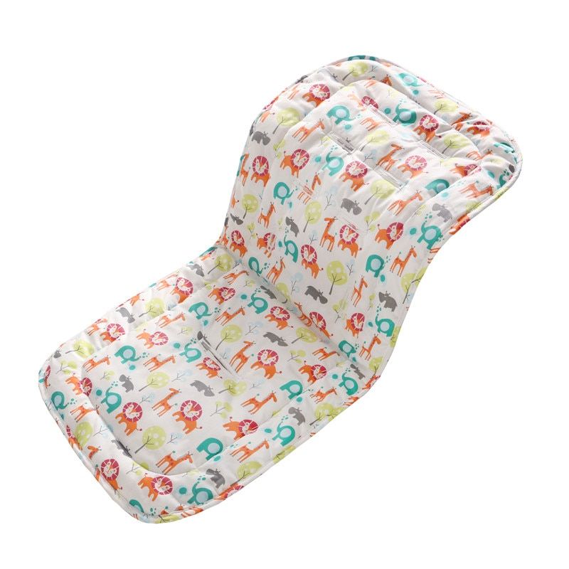 Siege De Poussette En Coton Confortable Et Doux Pour Bebe, Tapis De Chariot Pour Enfant, Coussin Pour Bebe, Coussin De Poussette Pour -ne, Accessoires Zoo