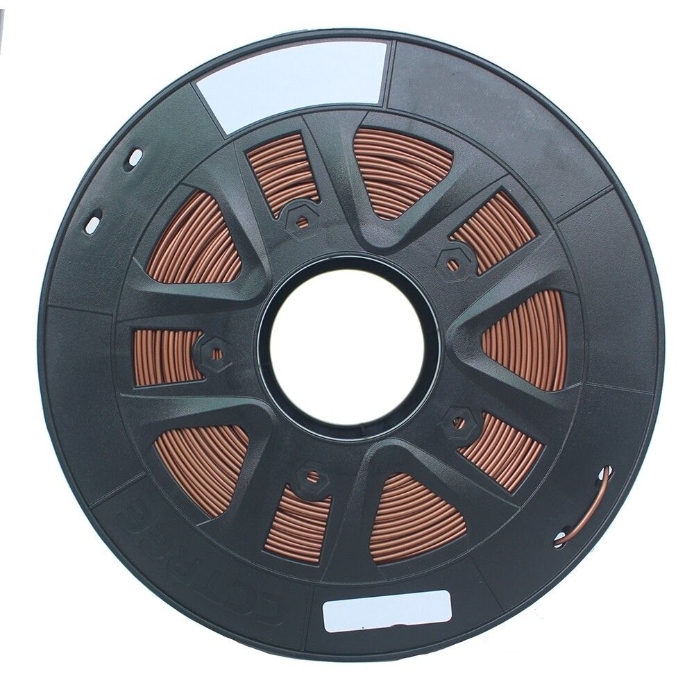 Bronze/Red Copper 1.75mm 1.0kg/Roll CCTREE Metal Consumables Metal Filled Filament Pure Copper