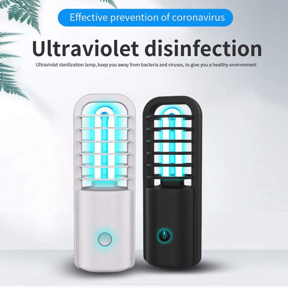 Rechargeable UV Sterilizer Light Germicidal Lamp Ultraviolet
