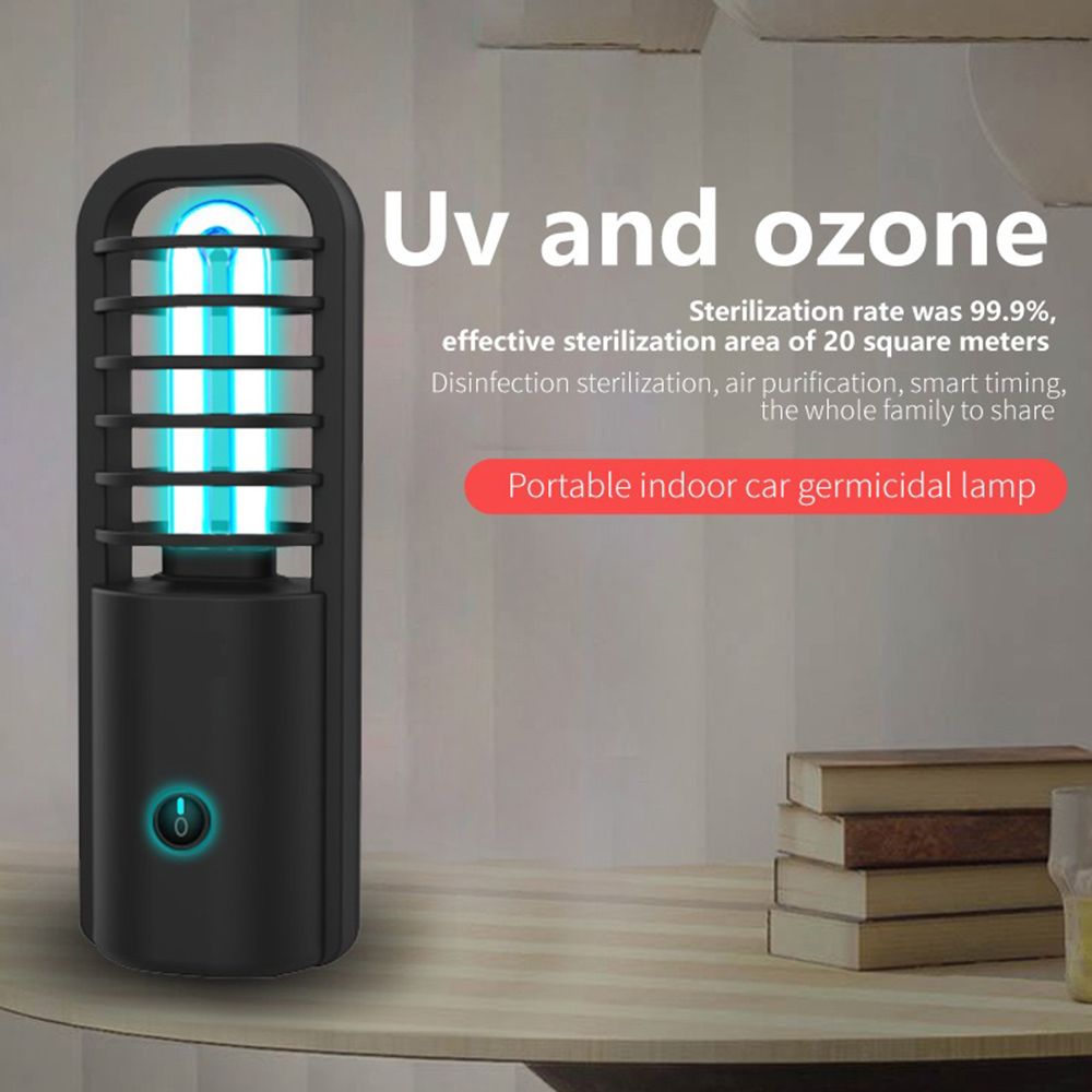 Rechargeable UV Sterilizer Light Germicidal Lamp Ultraviolet