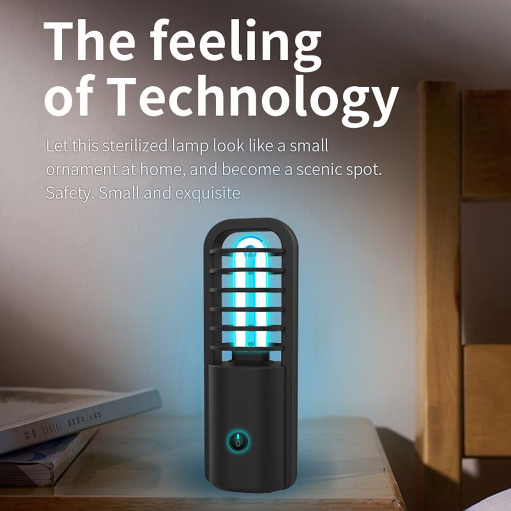 Rechargeable UV Sterilizer Light Germicidal Lamp Ultraviolet