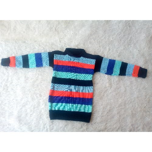 Round Neck Long-sleeve Sweater