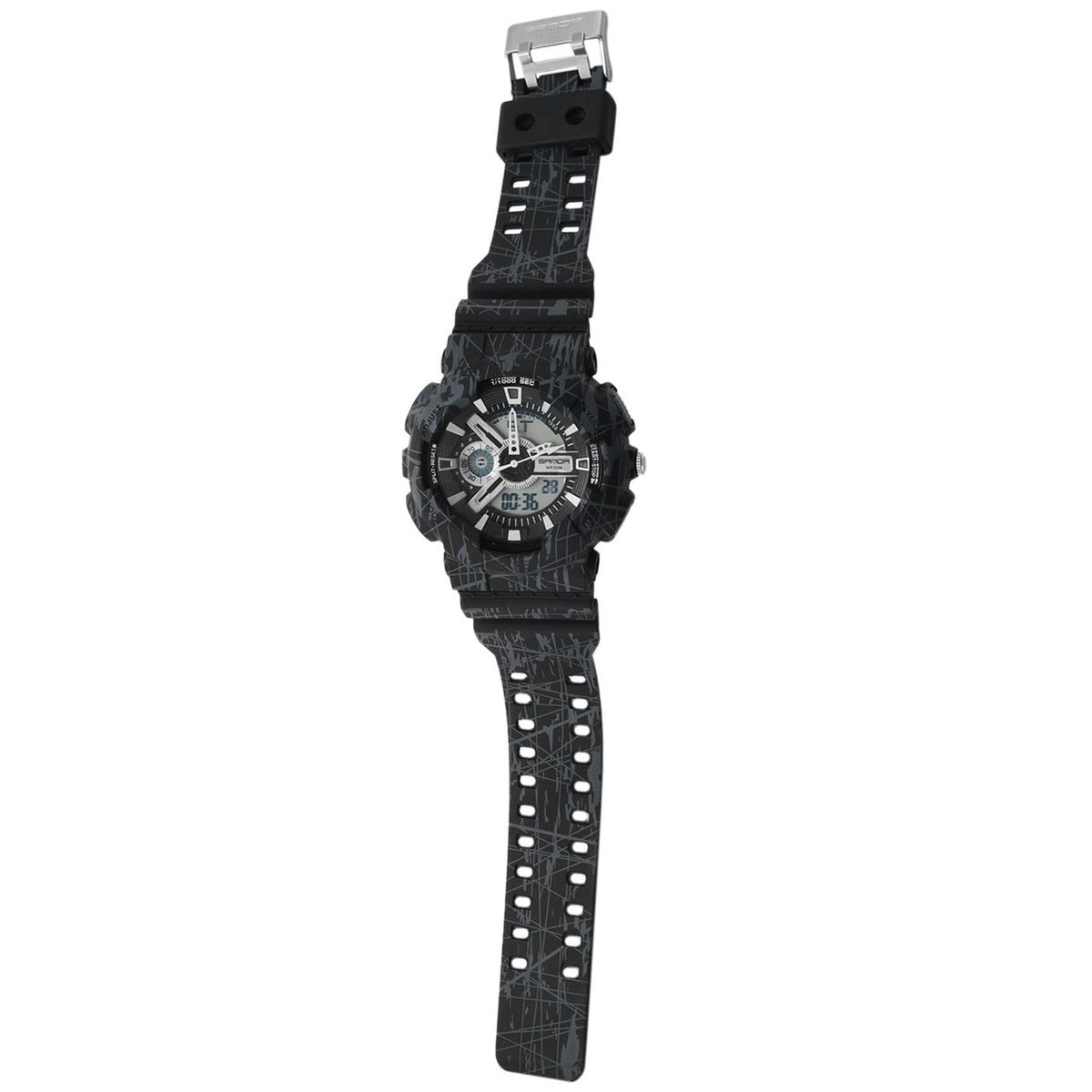 Sanda Fashion Men Sport Outdoor Digital Analog 30