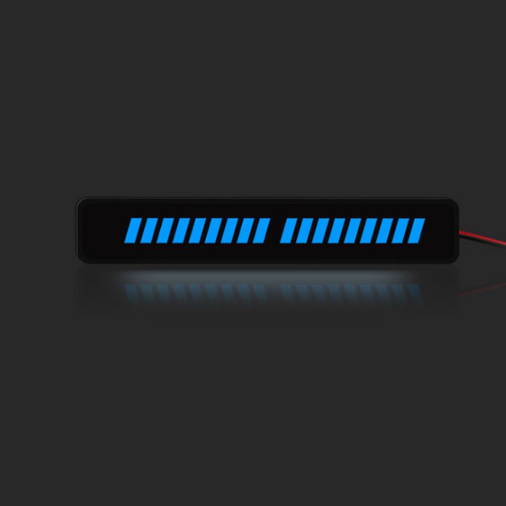 Auto Front Grille Light Beacon 3D Car LED Decorative Light  Day/Night Time Running Lamp Exterior Accessories Car Decoration Lamp