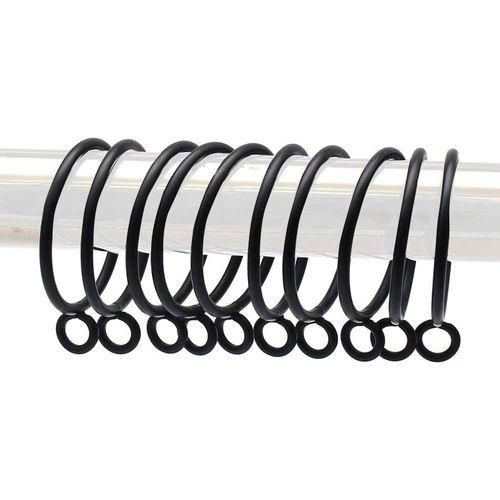 40 Pack 1.5 Inch (38Mm) Inner Diameter Metal Curtain Rings