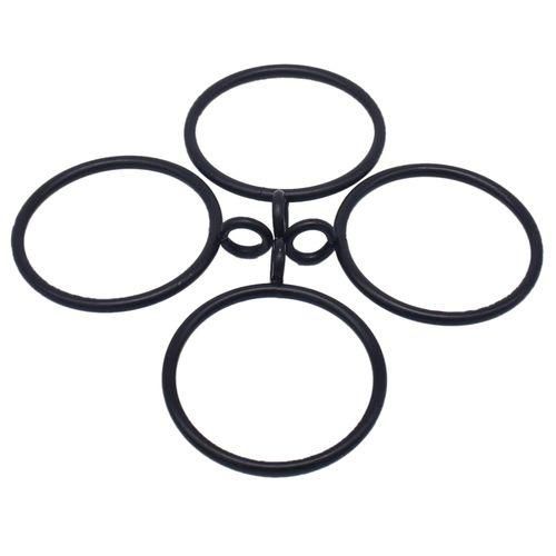 40 Pack 1.5 Inch (38Mm) Inner Diameter Metal Curtain Rings