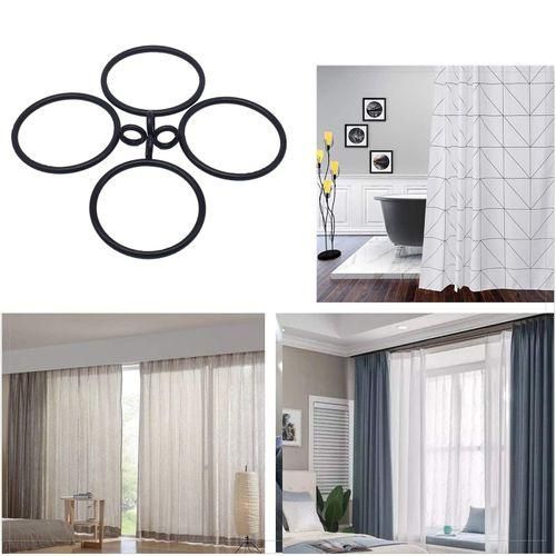 40 Pack 1.5 Inch (38Mm) Inner Diameter Metal Curtain Rings