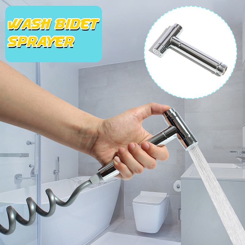Bidet Toilet Set Handheld Bathroom Shower WC Shower Bidet Water Spray Car Wash Fixture Bidet Home Wash Hose Holder