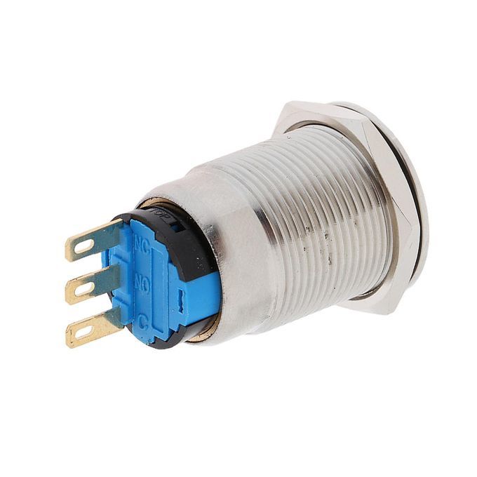 19mm Two Tranches Key Rotary Control SPDT Latching Pushbutton Switch
