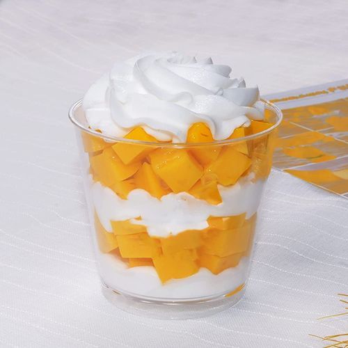 Clear Plastic Cups With Lids,6oz-25 Sets Mini Parfait No