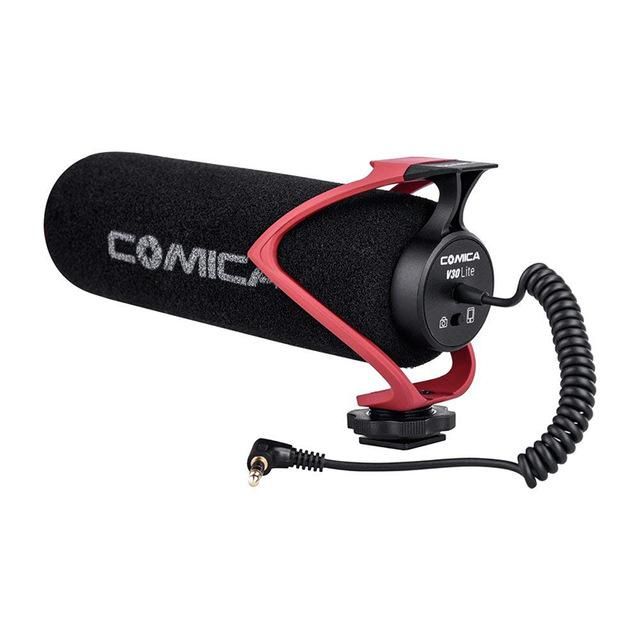 Portable On Camera Microphone Interview Conference Living Record Video Mic VS RodeMic Go Microphone for Canon Nikon DSLR