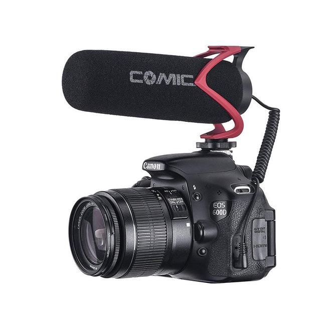 Portable On Camera Microphone Interview Conference Living Record Video Mic VS RodeMic Go Microphone for Canon Nikon DSLR
