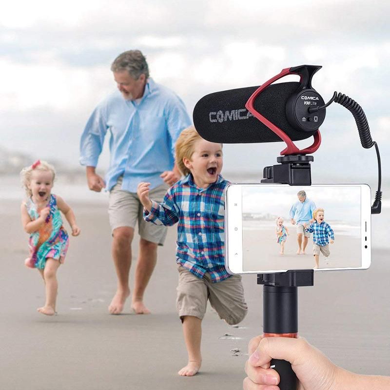 Portable On Camera Microphone Interview Conference Living Record Video Mic VS RodeMic Go Microphone for Canon Nikon DSLR