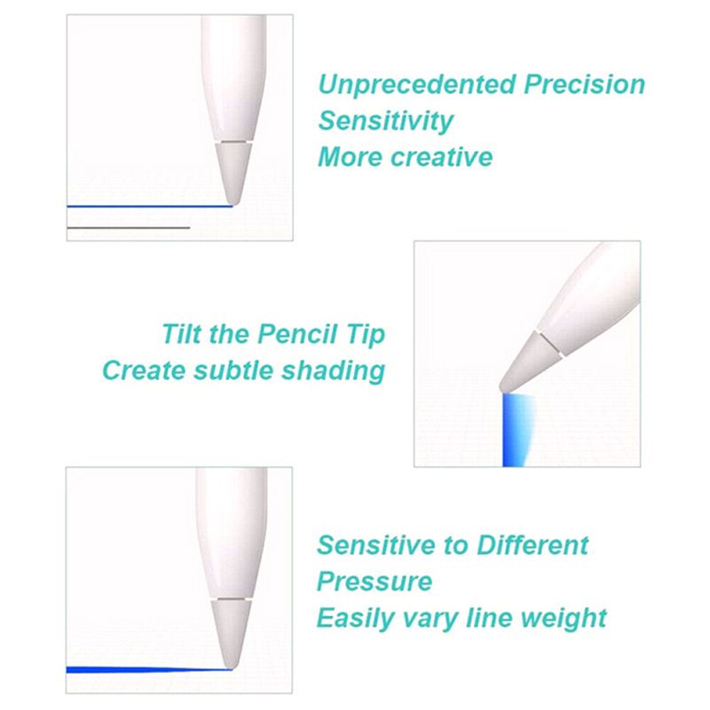 5Pcs Spare Nib Tip For Apple Pencil 1St 2St IPad Pro Press