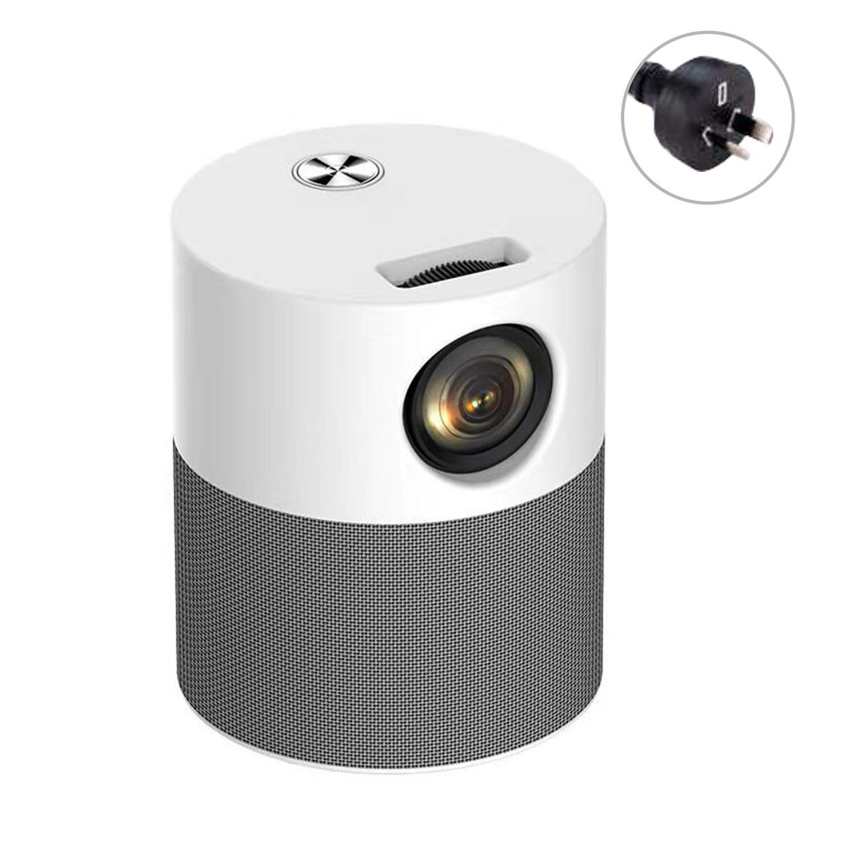 1080P HD BT Video Projector Portable Movie Projector Support Wireless Multiple Devices Intelligent Voice System