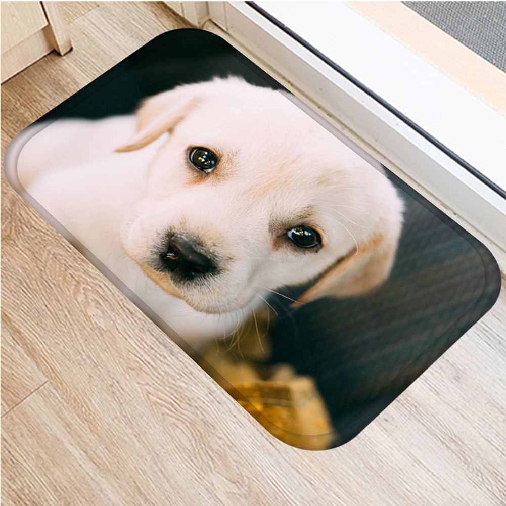 40x60cm Bedroom Floor Cushion Cute Cat Dog Glasses