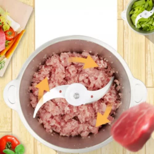 Multifunctional Yam Pounder & Food Processor - 350W - 2.8l