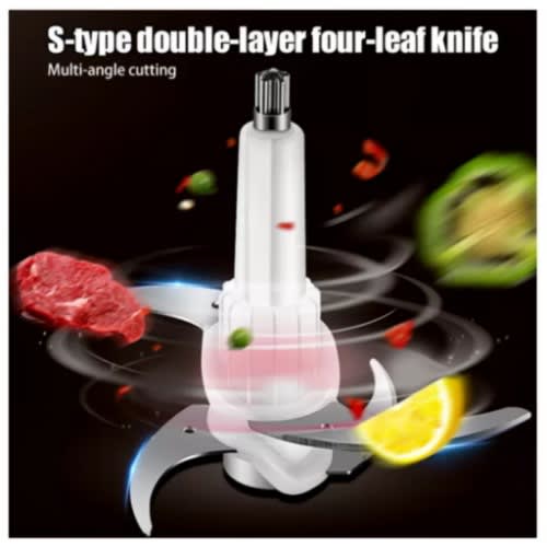 Multifunctional Yam Pounder & Food Processor - 350W - 2.8l