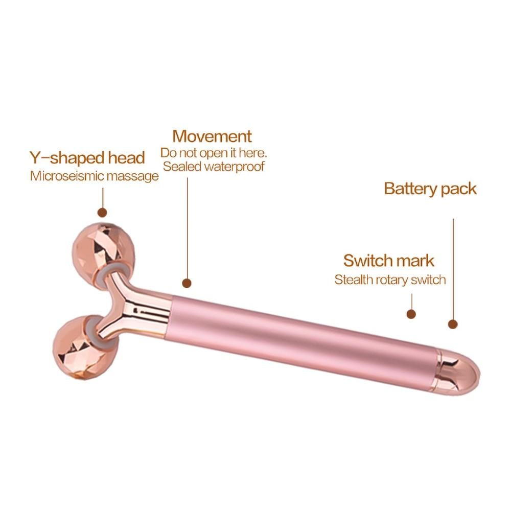 3D Roller Massager 360 Rotate Electric Thin Face Full Body Shape
