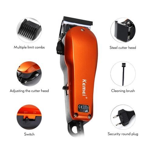Corded Hair Clipper, Hair Cutter With Free Black Cape Cloth