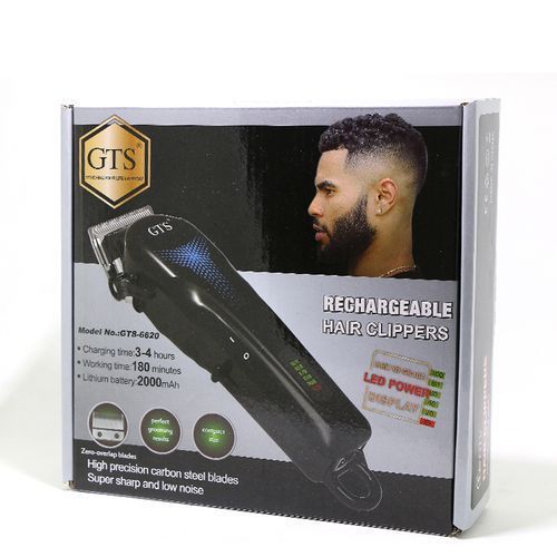 Rechargeable Full Head Clipper With Led Battery Display