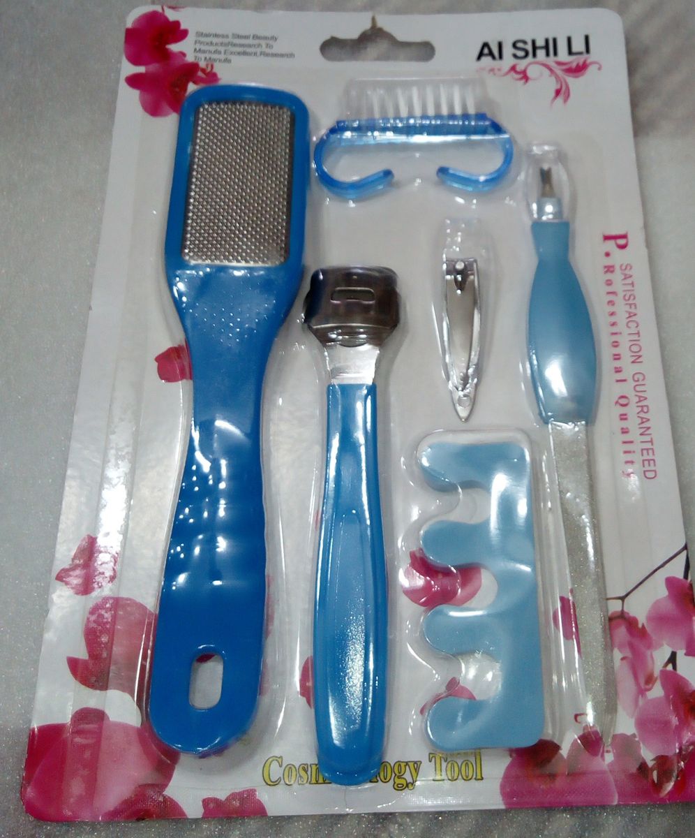 Pedicure Cuticle Care Set - Blue
