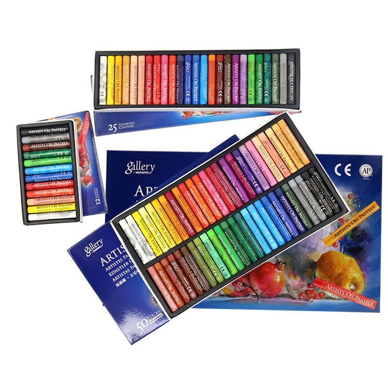 48 Colors Oil Pastel For Artist Student Graffiti Soft Pen