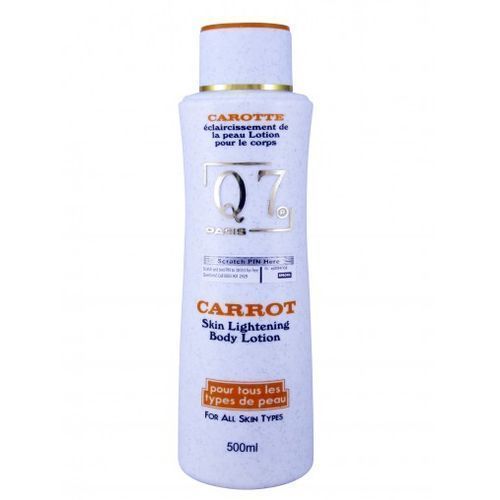 Q7 Carrot Skin Whitenning Lightening Body Lotion..