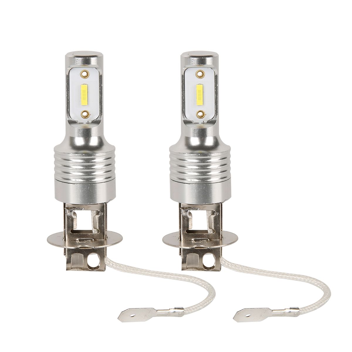 2Pcs H3 30W IP67 LED Fog Lamp White Light Super Bright