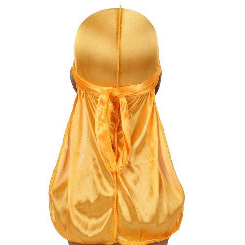 Premium Sliky Durag Bandana Unisex Yellow