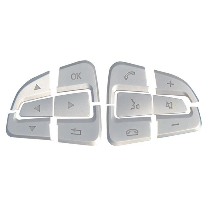 Car Steering Wheel Button Cover Trims 12Pcs Fit For GLC GLE GLS Arrow