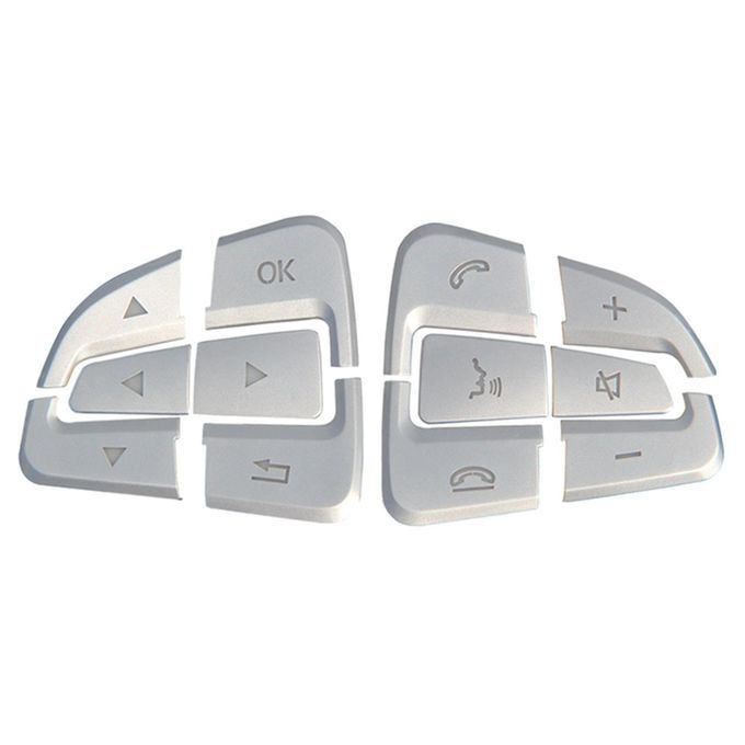 Car Steering Wheel Button Cover Trims 12Pcs Fit For GLC GLE GLS Arrow