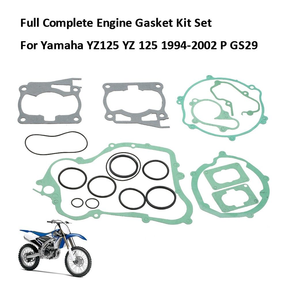 Full Complete Engine Gasket Kit Set For Yamaha YZ125 YZ 125