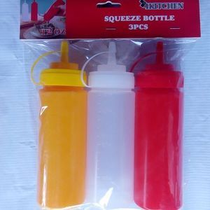 Condiment And Sauce Dispenser Bottle