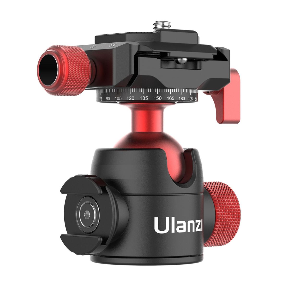 Ulanzi U-70 Mini Ball Head Dual 360° Panorama Adjusting with Cold Shoe Mount Quick Release Plate Compatible with Arca-Swiss Peak Design Quick Release