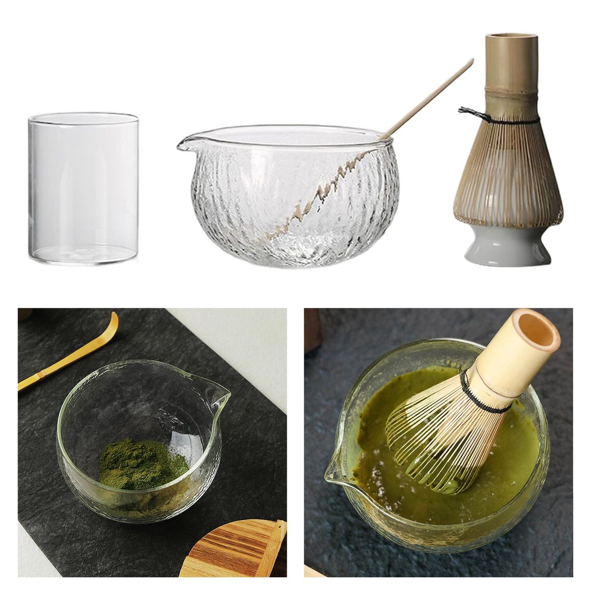 Japanese Matcha Sets Green Tea Chasen Chashaku For Sadou Beginner