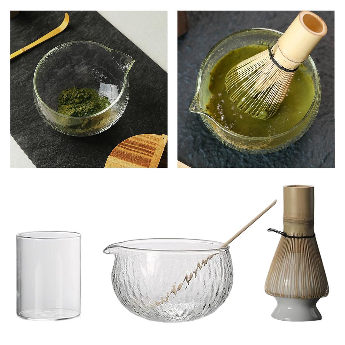 Japanese Matcha Sets Green Tea Chasen Chashaku For Sadou Beginner