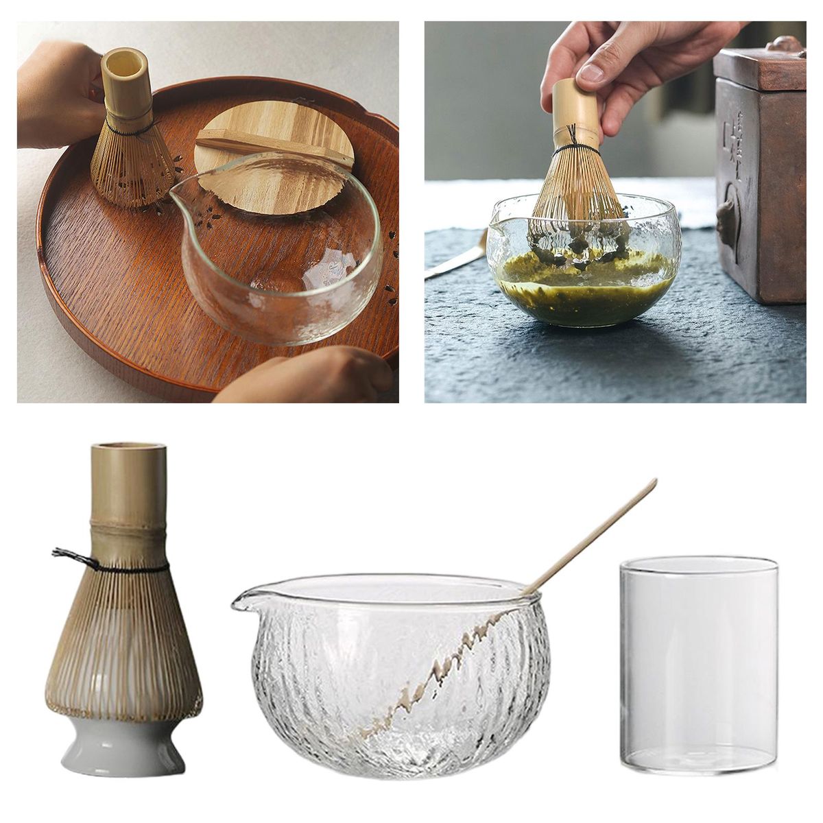 Japanese Matcha Sets Green Tea Chasen Chashaku For Sadou Beginner