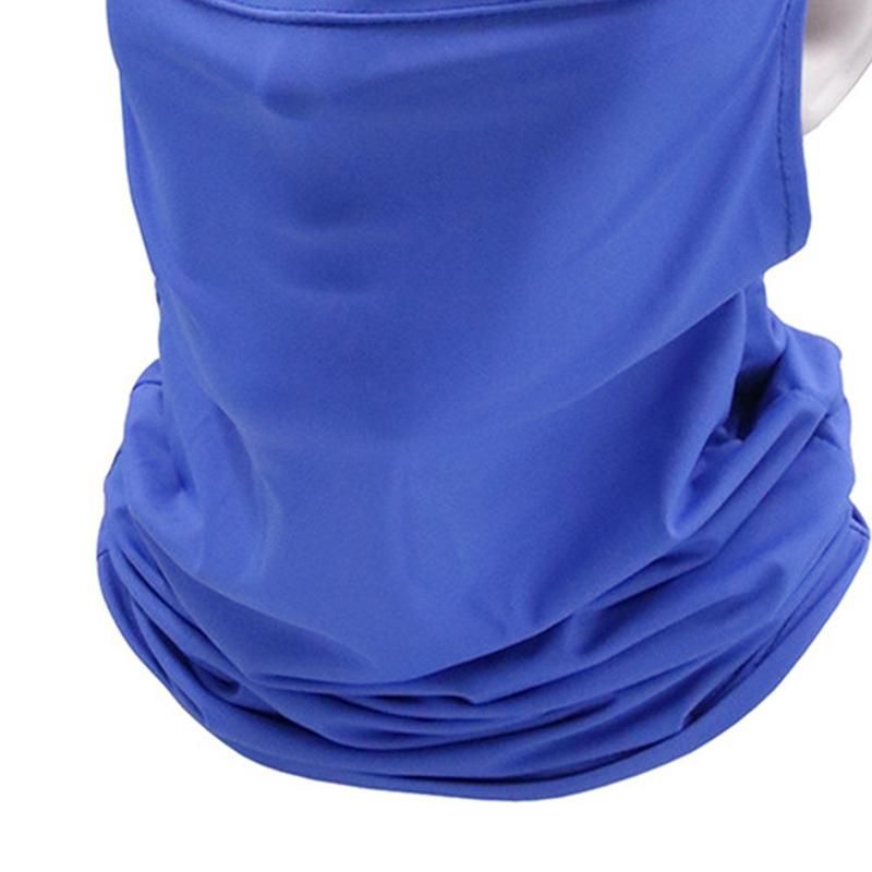 Unisex Cycling Face Cover Hanging Ear Sun-Royal Blue