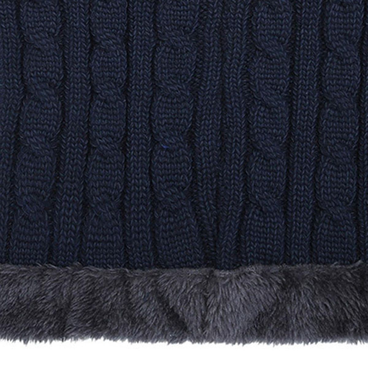 Stretchy Neck Wrap Cozyride Versatile Neck Wrap Warm for Outdoor Navy Blue