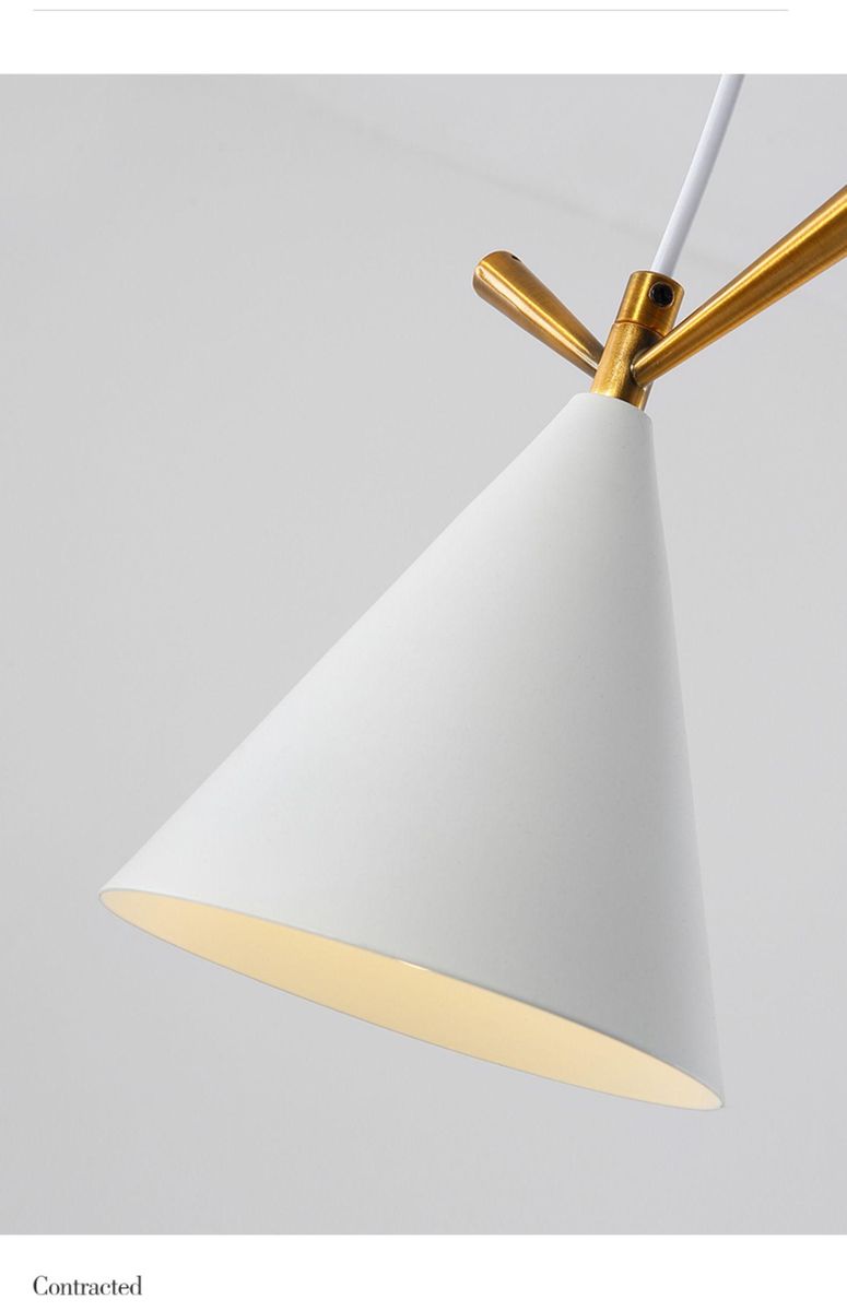 Modern minimalistic bedside small chandelier