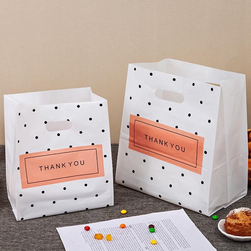 50Pcs Cake Bread Bag Disposable Dessert Baking Bag C