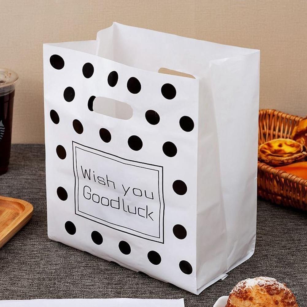 50Pcs Cake Bread Bag Disposable Dessert Baking Bag C