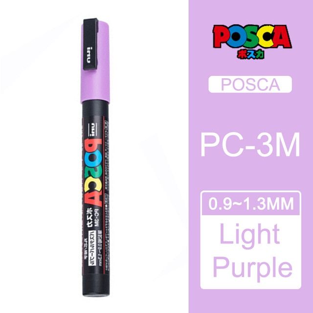 UNI POSCA Marker Pen PC- Poster Advertisement Marker Pen