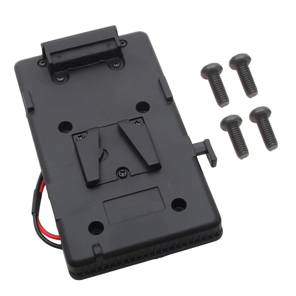 FOTGA Battery Back Pack Plate Adapter D-Tap for Sony V-shoe V-mount External DSLR Camcorder Video Light