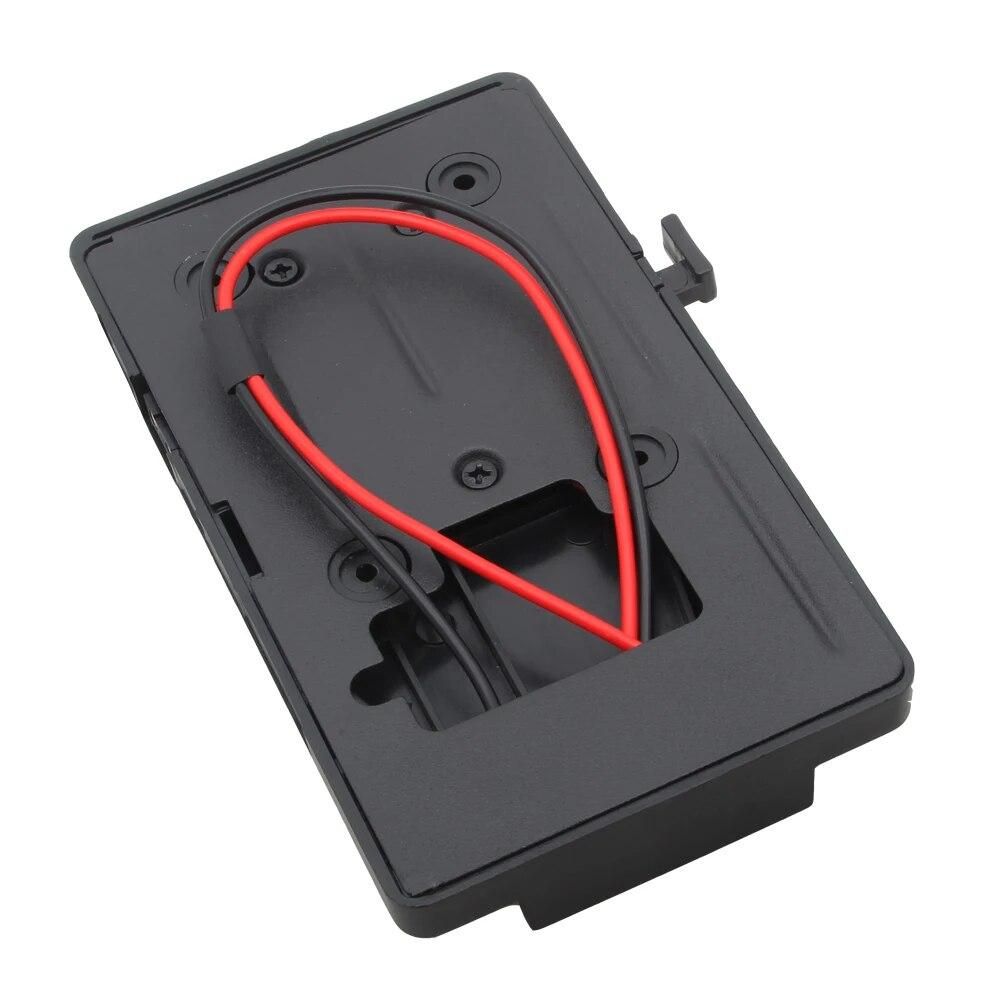 FOTGA Battery Back Pack Plate Adapter D-Tap for Sony V-shoe V-mount External DSLR Camcorder Video Light