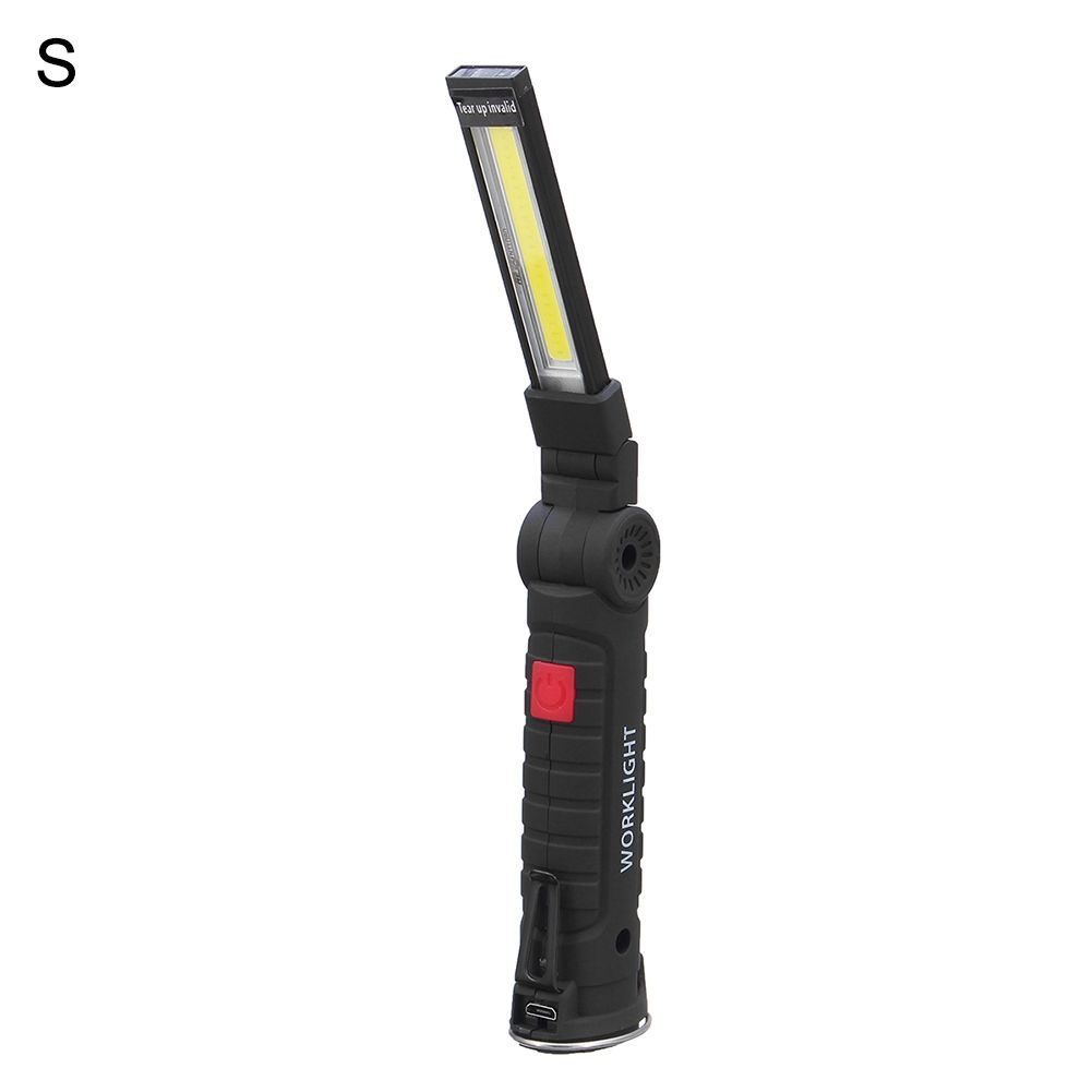 COB+LED Rechargeable Magnetic Torch Flexible Inspection