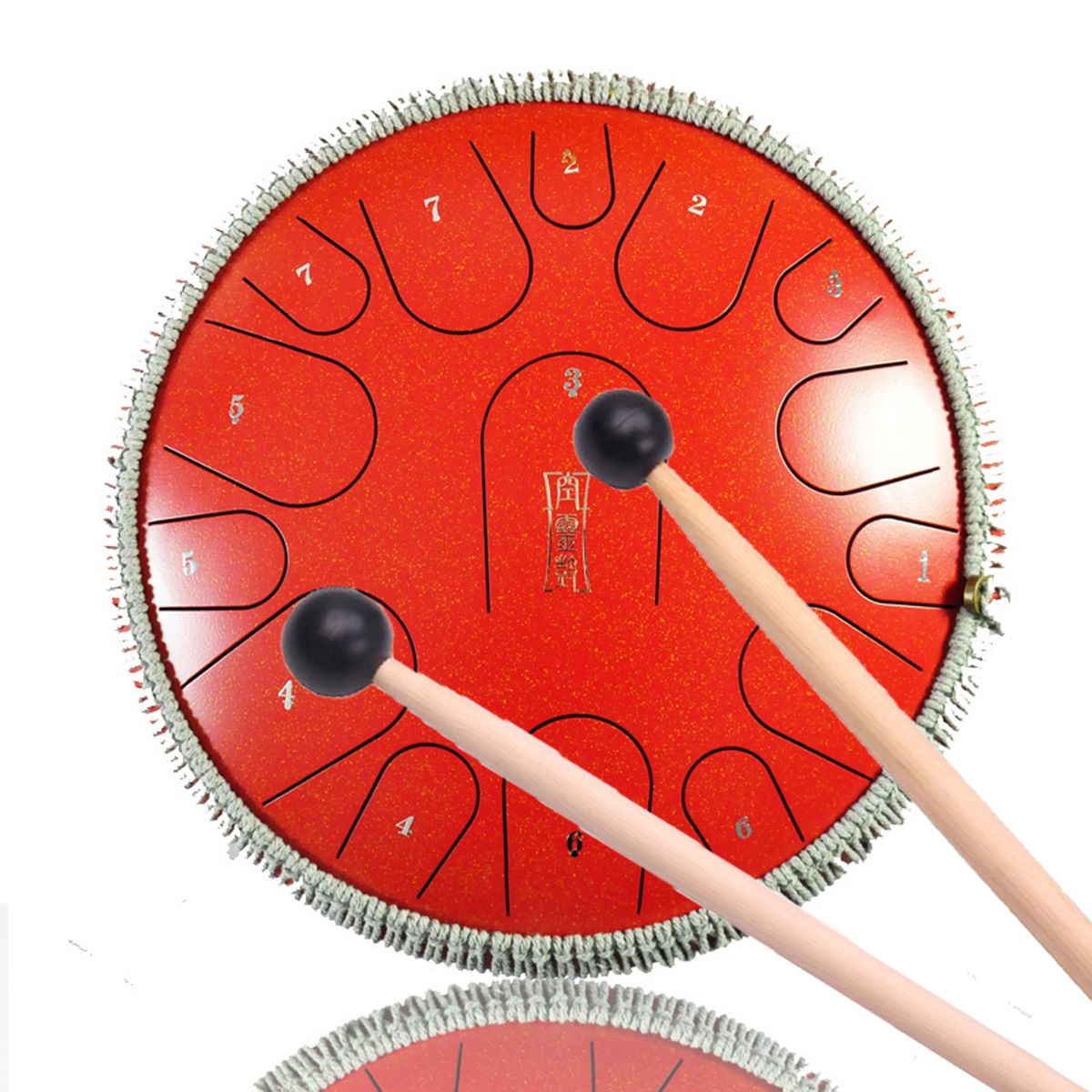 1 Pair Tongue Steel Drum Xylophone Mallets Tuning Fork